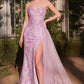 Embellished Strapless Sweetheart Neckline Gown by Andrea and Leo A1379 - Special Occasion