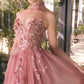Strapless Sweetheart Neckline A-Line Gown by Andrea and Leo A1399 - Special Occasion/Curves