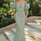 Sweetheart Illusion Neckline Gown by Andrea and Leo A1488 - Special Occasion