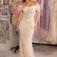 Off Shoulder Neckline Gown by Andrea and Leo A1496 - Special Occasion
