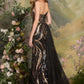 Sequin One Shoulder Neckline Gown by Andrea and Leo A1502 - Special Occasion