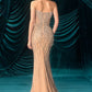 Beadwork Sweetheart Neckline Gown by Andrea and Leo A1503 - Special Occasion