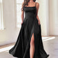 Satin A-Line Straight Neckline Gown by Cinderella Divine B8402 - Special Occasion