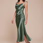 Cinderella Divine - BD103 Slim Fit Satin Midi/Short Dress