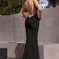 Sexy Fitted V-Neckline Glitter Gown By Astee BD4001 - Women Evening Formal Gown - Special Occasion