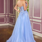 Scoop Neckline A-Line Gown By Ladivine C174 - Women Evening Formal Gown - Special Occasion