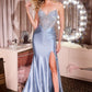 Crystal Sweetheart Neckline Gown By Ladivine CA121 - Women Evening Formal Gown - Special Occasion