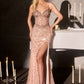 Fitted Sweetheart Neckline Gown By Ladivine CC3902 - Women Evening Formal Gown - Special Occasion