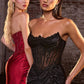 Strapless Sweetheart Neckline Gown By Ladivine CC463 - Women Evening Formal Gown - Special Occasion
