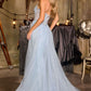 Strapless Sweetheart Leg Slit Gown By Ladivine CC492 - Women Evening Formal Gown - Special Occasion