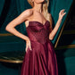 Off The Shoulder Sweetheart A-Line Gown By Ladivine CD297 - Women Evening Formal Gown - Special Occasion