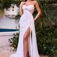 Strapless Sweetheart Neckline Bridal Gown by Cinderella Divine CD384W