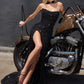 Draped Strapless Neckline Gown By Ladivine CD388 - Women Evening Formal Gown - Special Occasion