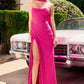 Draped Strapless Neckline Gown By Ladivine CD388 - Women Evening Formal Gown - Special Occasion