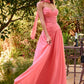 Sweetheart Neckline A-Line Gown By Ladivine CD395 - Women Evening Formal Gown - Special Occasion