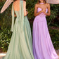 Sweetheart Neckline A-Line Gown By Ladivine CD395 - Women Evening Formal Gown - Special Occasion