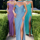 Soft Pleated Chiffon Sheath Gown By Ladivine CD406 - Women Evening Formal Gown - Special Occasion