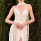 Strapless Sweetheart A-Line Gown By Ladivine CD410 - Women Evening Formal Gown - Special Occasion/Curves