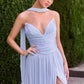 Strapless Sweetheart A-Line Gown By Ladivine CD410 - Women Evening Formal Gown - Special Occasion/Curves
