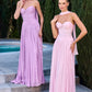 Chiffon Sweetheart Neckline Gown By Ladivine CD414 - Women Evening Formal Gown - Special Occasion/Curves