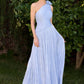 One Shoulder A-Line Gown By Ladivine CD415 - Women Evening Formal Gown - Special Occasion
