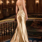 Corset Bodice Sweetheart Gown By Ladivine CD718 - Women Evening Formal Gown - Special Occasion