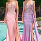 Satin Sweetheart Neckline Gown By Ladivine CD722 - Women Evening Formal Gown - Special Occasion