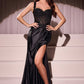 Fit & Flare Sweetheart Neckline Gown by Cinderella Divine CD775 - Special Occasion