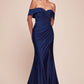 Off The Shoulder Sweetheart Neckline Gown by Cinderella Divine CD790 - Special Occasion