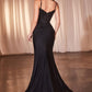 Off The Shoulder Sweetheart Neckline Gown by Cinderella Divine CD798 - Special Occasion/Curves
