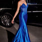 Strapless Hot Stones Corset Gown By Ladivine CDS419 - Women Evening Formal Gown - Special Occasion