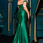 Off Shoulder Scoop Neckline Gown By Ladivine CDS537C - Women Evening Formal Gown - Curves