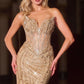 Strapless Sweetheart Mermaid Gown By Ladivine CDS557 - Women Evening Formal Gown - Special Occasion