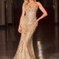 Strapless Sweetheart Mermaid Gown By Ladivine CDS557 - Women Evening Formal Gown - Special Occasion