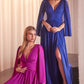 Chiffon V-Neckline A-Line Gown by Cinderella Divine CH028 - Special Occasion/Curves