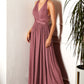 Versatile Neckline A-Line Gown By Amoris CV01P - Women Evening Formal Gown - Special Occasion
