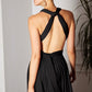 Versatile Neckline A-Line Gown By Amoris CV01P - Women Evening Formal Gown - Special Occasion