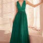 Versatile Neckline A-Line Gown By Amoris CV01P - Women Evening Formal Gown - Special Occasion