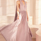 Versatile Neckline A-Line Gown By Amoris CV01P - Women Evening Formal Gown - Special Occasion