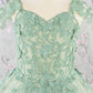 Butterfly Sequin Sweetheart Neckline Kids Mini Quince Dress by Elizabeth K - GK114