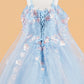 Embellished Sweetheart Neckline Kids Mini Quince Dress by Elizabeth K - GK118