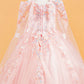 Embellished Sweetheart Neckline Kids Mini Quince Dress by Elizabeth K - GK118