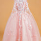 Butterfly Applique Sweetheart Tulle Kids Mini Quince Dress by Elizabeth K - GK119
