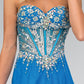 Strapless Sweetheart Neckline A-Line Dress by Elizabeth K - GL1132