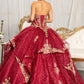 Elizabeth K - GL1987 - Mesh Sleeveless Sequin Ballgown Quinceanera Dress