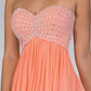 Beaded Bodice Sweetheart Strapless Dress by Elizabeth K - GL2148 - Special Occasion