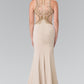 Beads Embellished High-Neck Mermaid Dress by Elizabeth K - GL2237