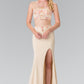Beaded Two-Piece Halter Neck Dress by Elizabeth K - GL2277