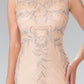 Beaded Lace Boat-Neck Mermaid Dress by Elizabeth K - GL2289 - Special Occasion