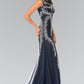 Beaded Lace Boat-Neck Mermaid Dress by Elizabeth K - GL2289 - Special Occasion